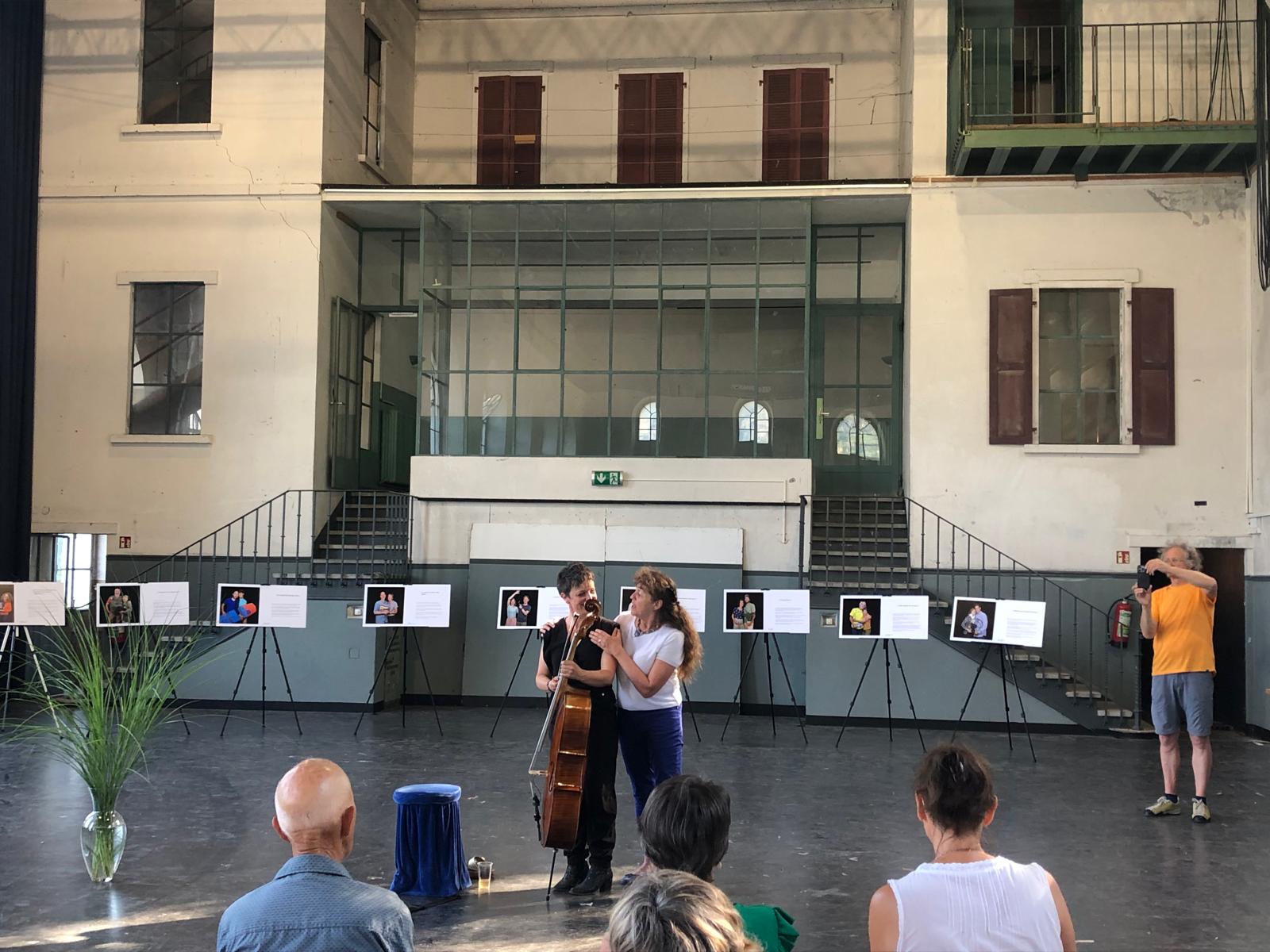 2025-concert avec Sara Oswald pour l exposition à Fully