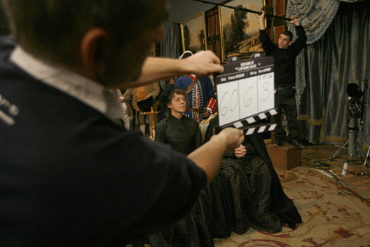 Pascale en pleine action sur L'affaire Callas