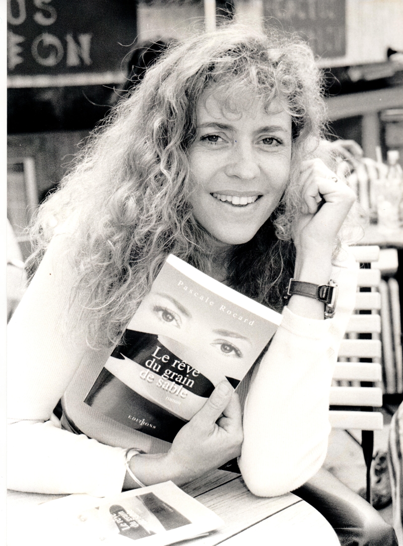 Pascale Rocard et son roman le rêve du grain de sable